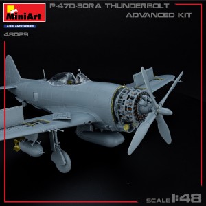 New photos of painted #MiniArt Kit: 48029 P-47D-30RA THUNDERBOLT. ADVANCED KIT