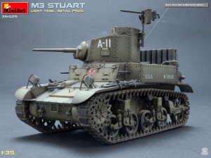 New Photos of Kit: 35425 M3 STUART LIGHT TANK, INITIAL PROD.