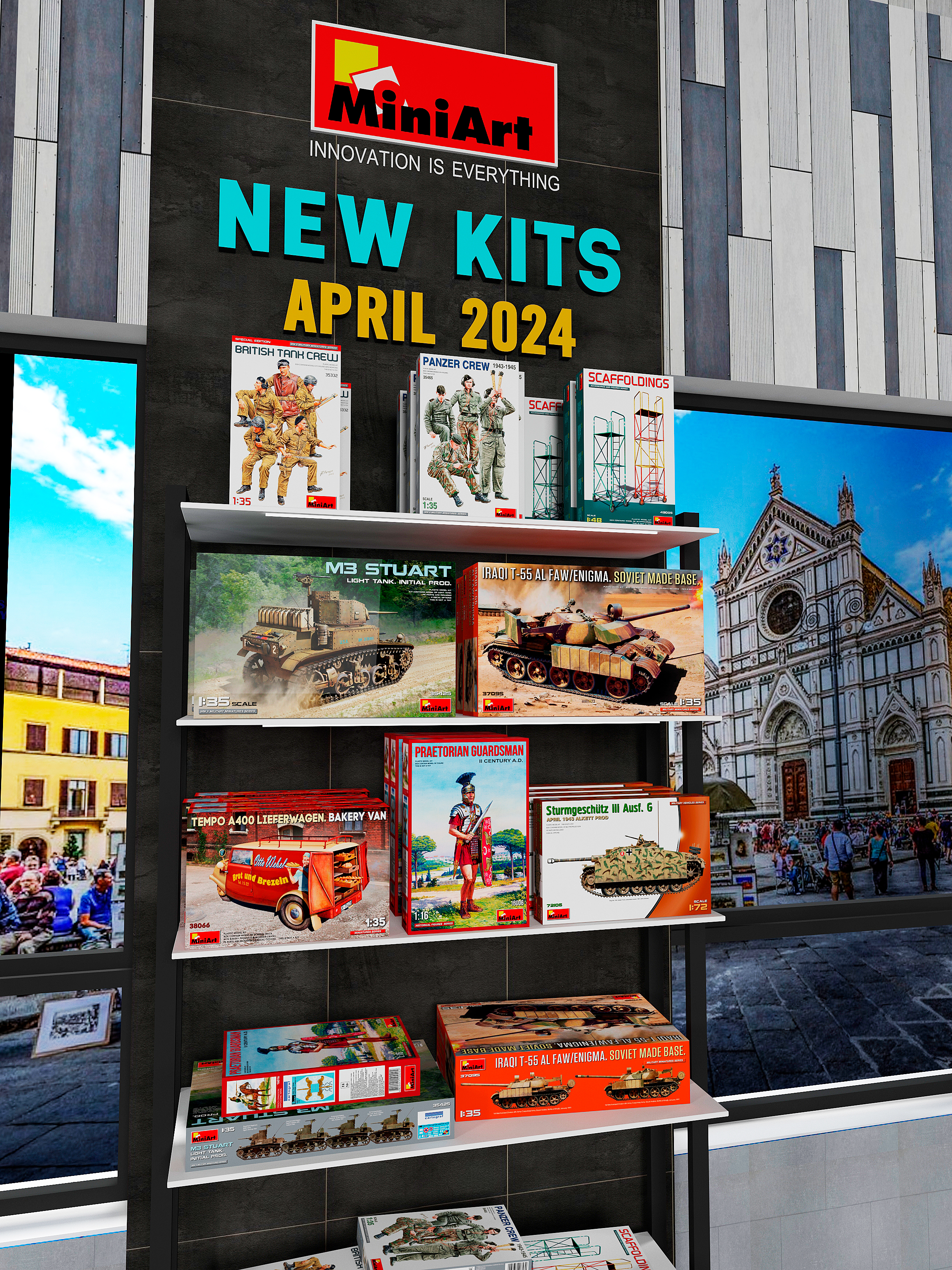 New #MiniArt Kits Available ✅ APRIL 2024: