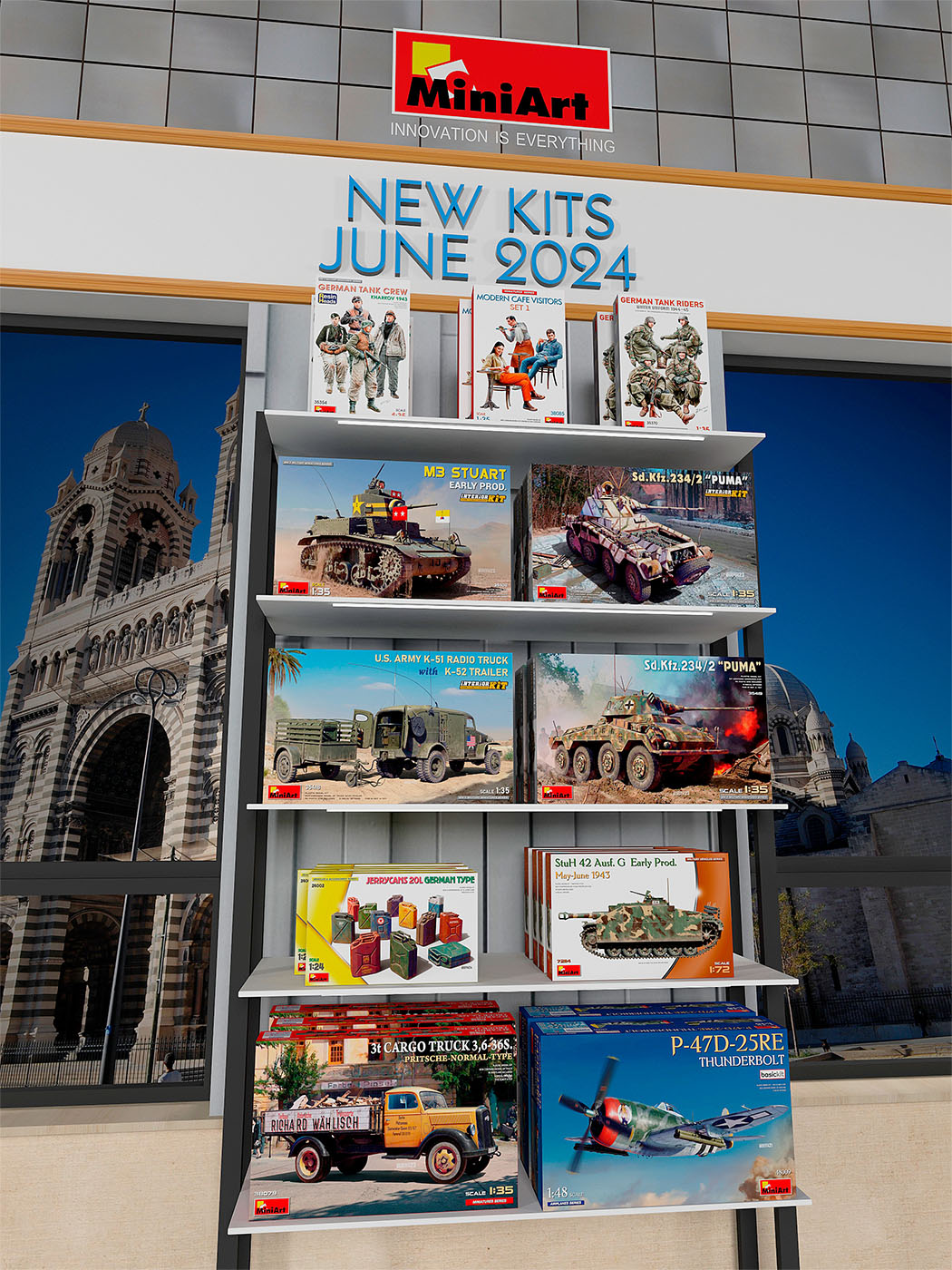 New #MiniArt Kits Available June 2024