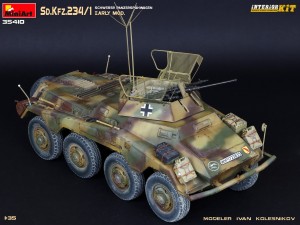 New Photos of Kit: 35410 Sd.Kfz.234/1 Schwerer Panzerspahwagen. EARLY MOD. INTERIOR KIT