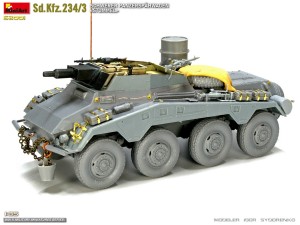 New Build Up of Kit: 53001 Sd.Kfz.234/3 SCHWERER PANZERSPÄHWAGEN «STUMMEL»